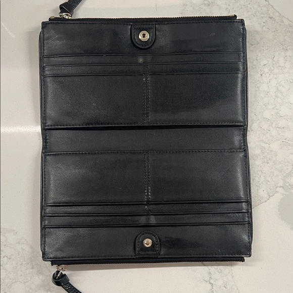 Kate Spade Black Pebbled Leather Wallet - Picture 2 of 7